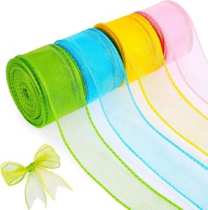 Ruban organza – une touche aérienne pour vêtements et décorations