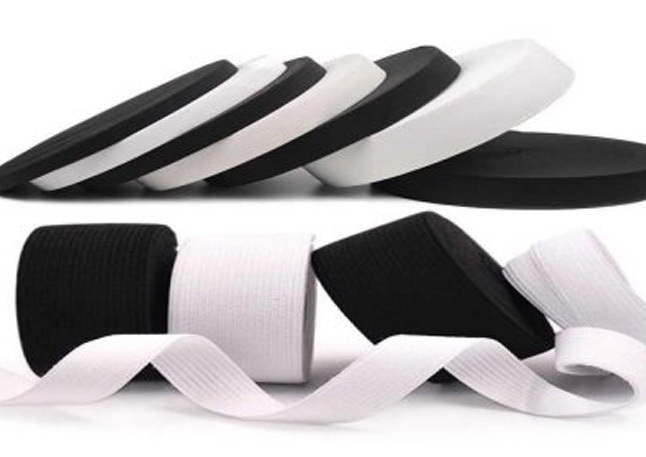 Pletena elastika za oblačila in tekstil – od 1 do 10 cm – 1