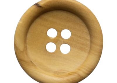 Natural wood sewing buttons