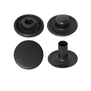 Klassische Druckknöpfe aus Messing – 12–25 mm, alle Oberflächen