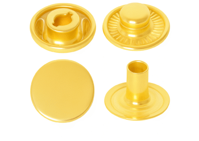Snap Button Light Gold