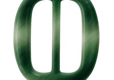 Polyester Buckles – Green