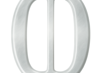 Polyester Buckles – White