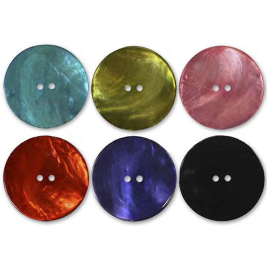 Dyed Shell Buttons – All Colors Available for Premium Fashion