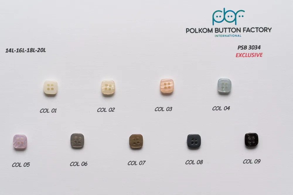 Producție de nasturi pentru cămăși – modele perlate și clasice – 14