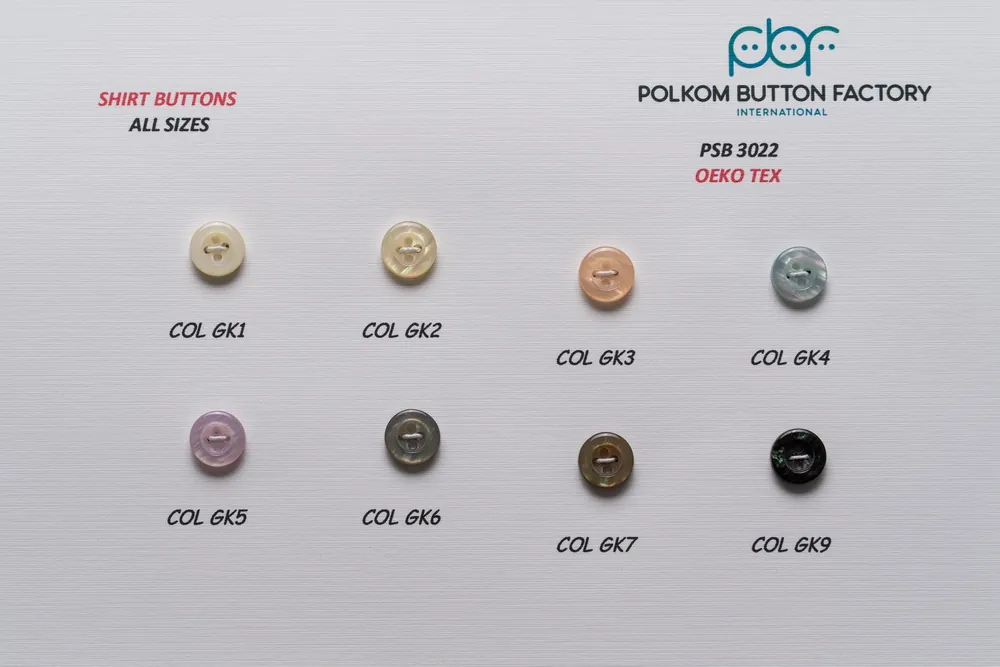 Producție de nasturi pentru cămăși – modele perlate și clasice – 26
