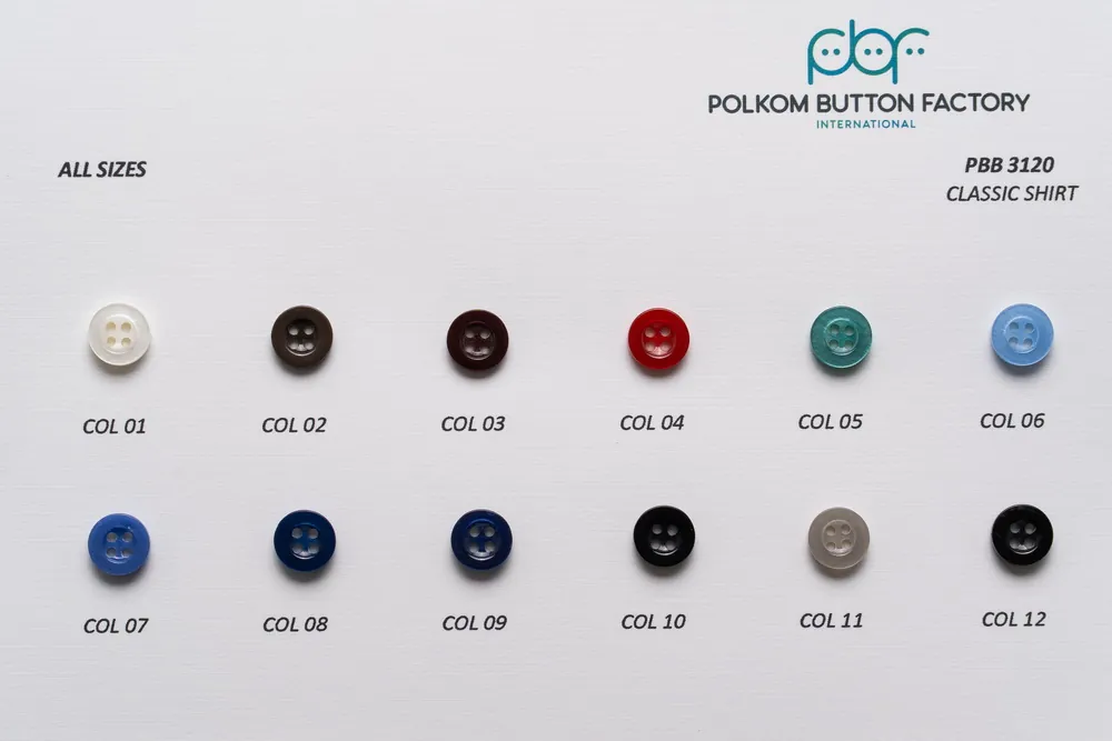 Producție de nasturi pentru cămăși – modele perlate și clasice – 30