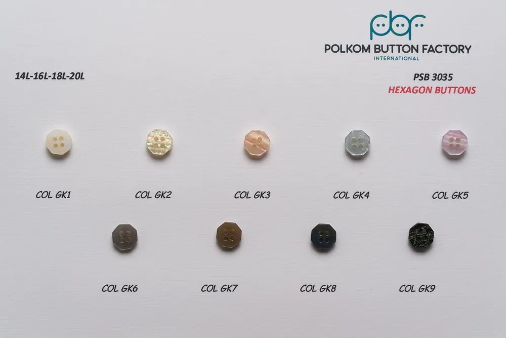 Producție de nasturi pentru cămăși – modele perlate și clasice – 35