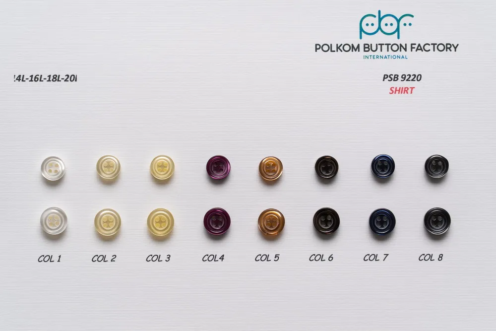 Producție de nasturi pentru cămăși – modele perlate și clasice – 9