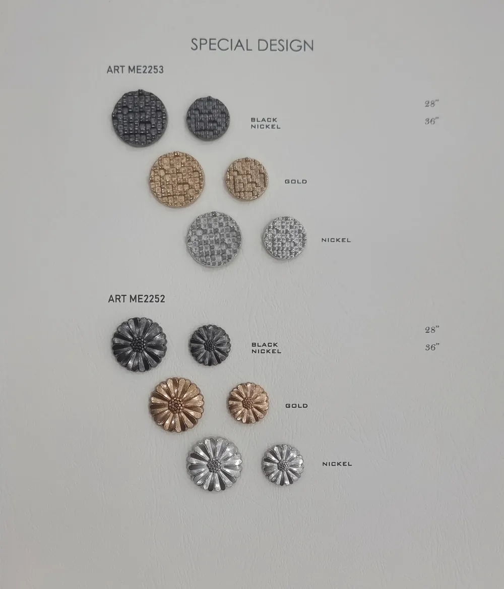 Ekskluzywna kolekcja guzików metalowych – luksusowe guziki 15–40 mm – 24