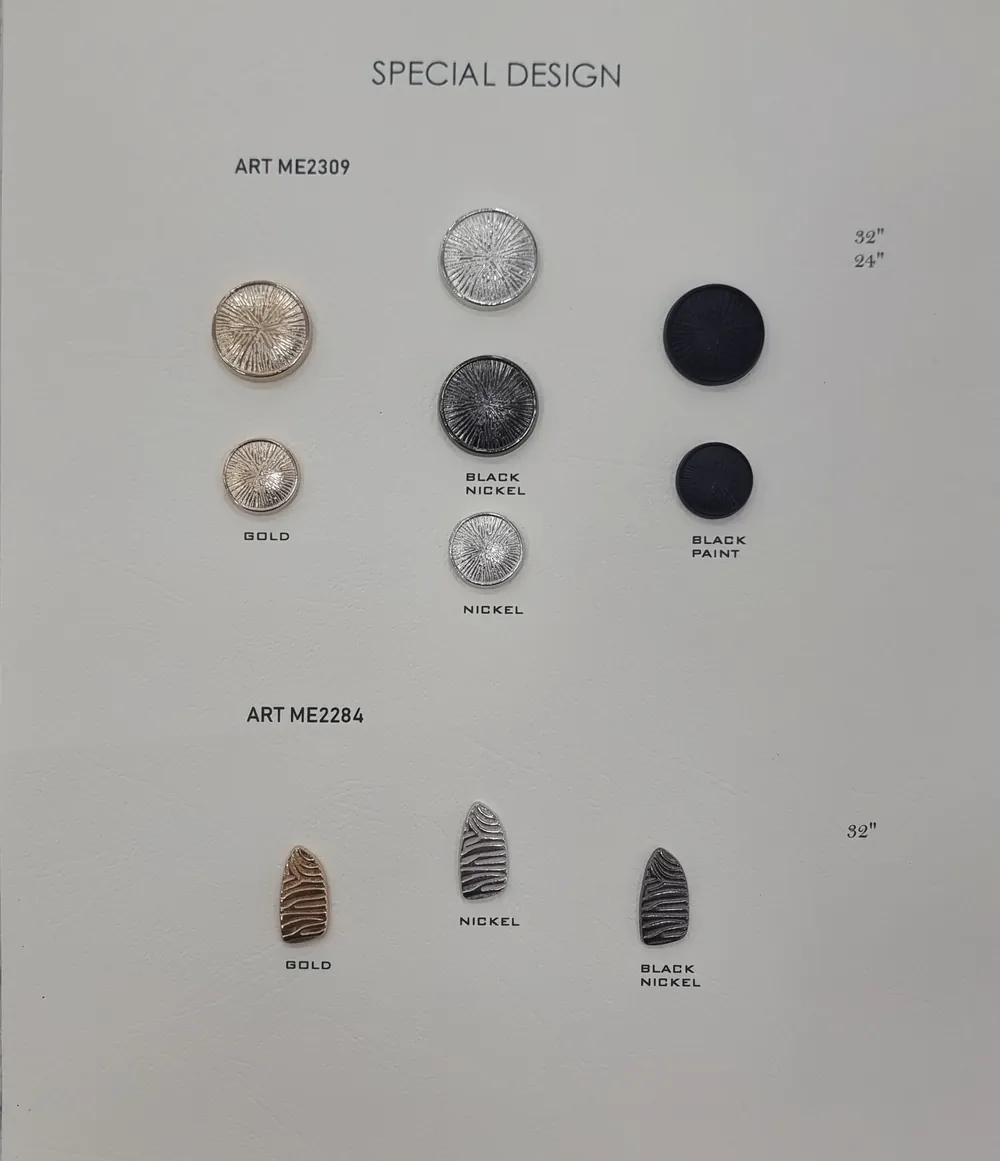 Ekskluzywna kolekcja guzików metalowych – luksusowe guziki 15–40 mm – 35