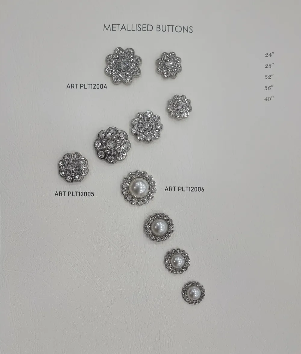 Ekskluzywna kolekcja guzików metalowych – luksusowe guziki 15–40 mm – 42