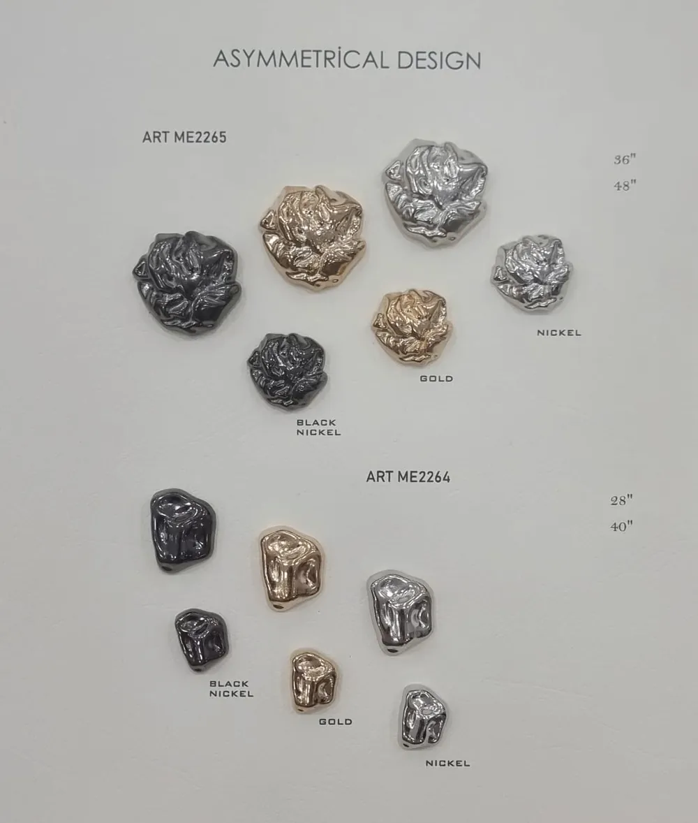 Ekskluzywna kolekcja guzików metalowych – luksusowe guziki 15–40 mm – 8