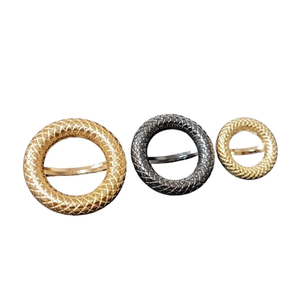Luksusowe guziki metalowe w stylu biżuteryjnym z elementami Swarovski – 27
